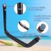 BALAVA Kayak Storage Rack,Kayak Rack for Garage,Kayak Wall Mount with Nylon Straps,Heavy Duty Kayak Hanger Kayak Hook Suitable for Kayaks and SUP Paddle Board(4 Pack,Black) view 3
