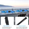 BALAVA Kayak Storage Rack,Kayak Rack for Garage,Kayak Wall Mount with Nylon Straps,Heavy Duty Kayak Hanger Kayak Hook Suitable for Kayaks and SUP Paddle Board(4 Pack,Black) view 4
