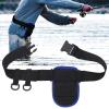 Tyenaza Fishing Rods Belt, Boat Sea Fishing Rod Waist Belt Mat Belly Pole Stand Holder Pad Portable Adjustable Waist Belt view 1