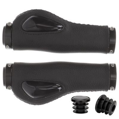 1set Shockproof Nonslip Handlebar Grips for Mountain Bike Protective Sleeves High Elasticity and Sweat Absorption Easy Installation Comfortable Riding