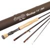 Aventik Heritage Fly Fishing Rod - American Quality and Simplicity - 4 Pieces 9FT IM8 Carbon Blank Classic Forgiving Medium Fast Action Fly Rod (9'0'' LW7) view 1