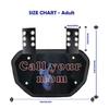 Runxrocy Football Back Plate Rear Protector Low Pad Backplate for Adult & Youth Football Players Call Your Mom view 3