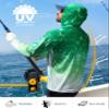 Roadbox Men's Performance Fishing Hoodie, UPF 50+ UV Sun Protection Rash Guard, Outdoor Long Sleeve Water Hiking Swim Shirts view 4