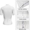Wulibike Cycling Jersey Women Short Sleeve,Bike Shirts for Women Biking Tops Breathable Cycle Bicycle Jerseys with Pockets Beige view 2