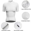 Wulibike Cycling Jersey Women Short Sleeve,Bike Shirts for Women Biking Tops Breathable Cycle Bicycle Jerseys with Pockets Beige view 3