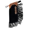 Custom Handmade Western Chinks Suede Leather Floral Basket Tooling Chaps for Kids Adult Men Women Unisex ME-LCH-005 (Black, X-Small) view 1