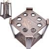 SLLSHG Pool Cue Rack -Square Billiard Cue Racks,Wooden Billiard Stick Stand,Holds 8 Cues,Made of Solid Hardwood,Premium Billiard Pool Cue Stick Holder,Billiard Table Accessories view 1