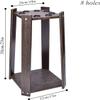 SLLSHG Pool Cue Rack -Square Billiard Cue Racks,Wooden Billiard Stick Stand,Holds 8 Cues,Made of Solid Hardwood,Premium Billiard Pool Cue Stick Holder,Billiard Table Accessories view 2