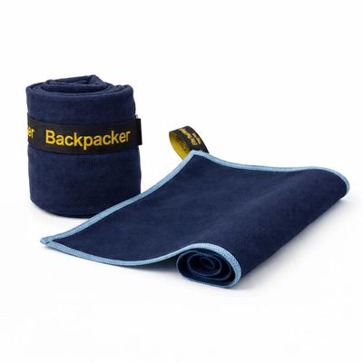 Elite Tail Magic- Lightweight Soft Compact Travel Towel | Quick Drying Backpacking Towel Ultralight with Loop Strap | Sport and Gym Microfiber Face Cloth Yoga | Small 12.5 x 9.6 inches