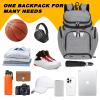 Goloni Basketball Backpack,Large Sports Bag with Ball Compartment & Shoe Compartment, Best for Basketball, Soccer, Volleyball,Gym, Travel view 4