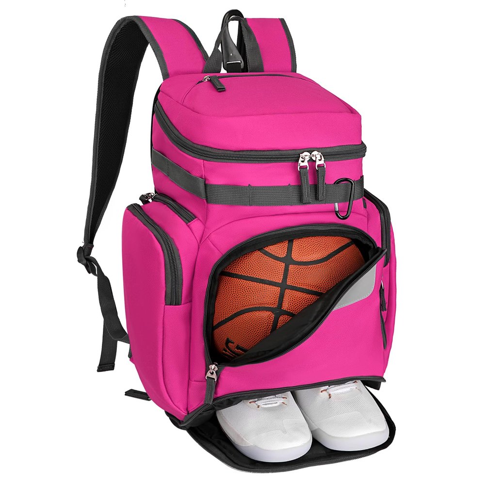 Goloni Basketball Backpack,Large Sports Bag with Ball Compartment & Shoe Compartment, Best for Basketball, Soccer, Volleyball,Gym, Travel