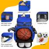 Goloni Basketball Backpack,Large Sports Bag with Ball Compartment & Shoe Compartment, Best for Basketball, Soccer, Volleyball,Gym, Travel view 2
