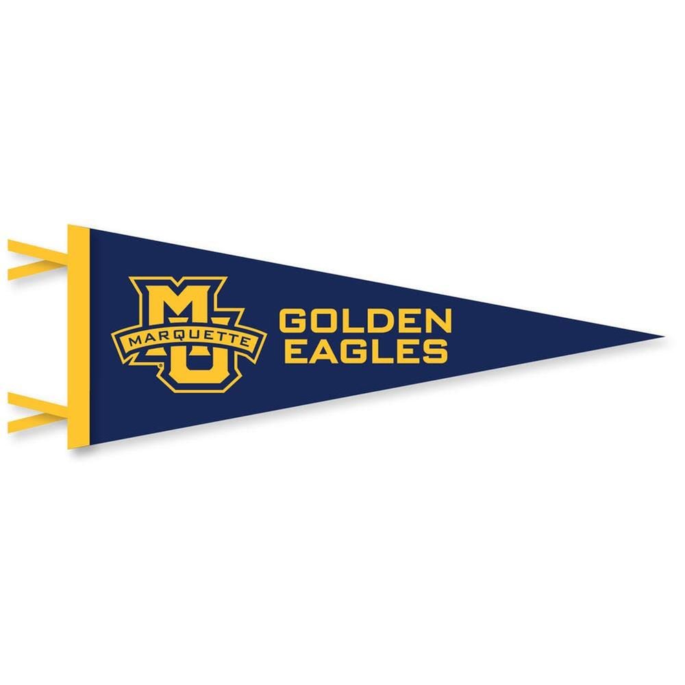 Marquette Golden Eagles Wool Felt Pennant - 9" x 24"