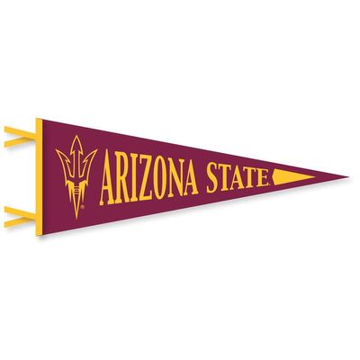 Arizona State Sun Devils Wool Felt Pennant - 9" x 24"