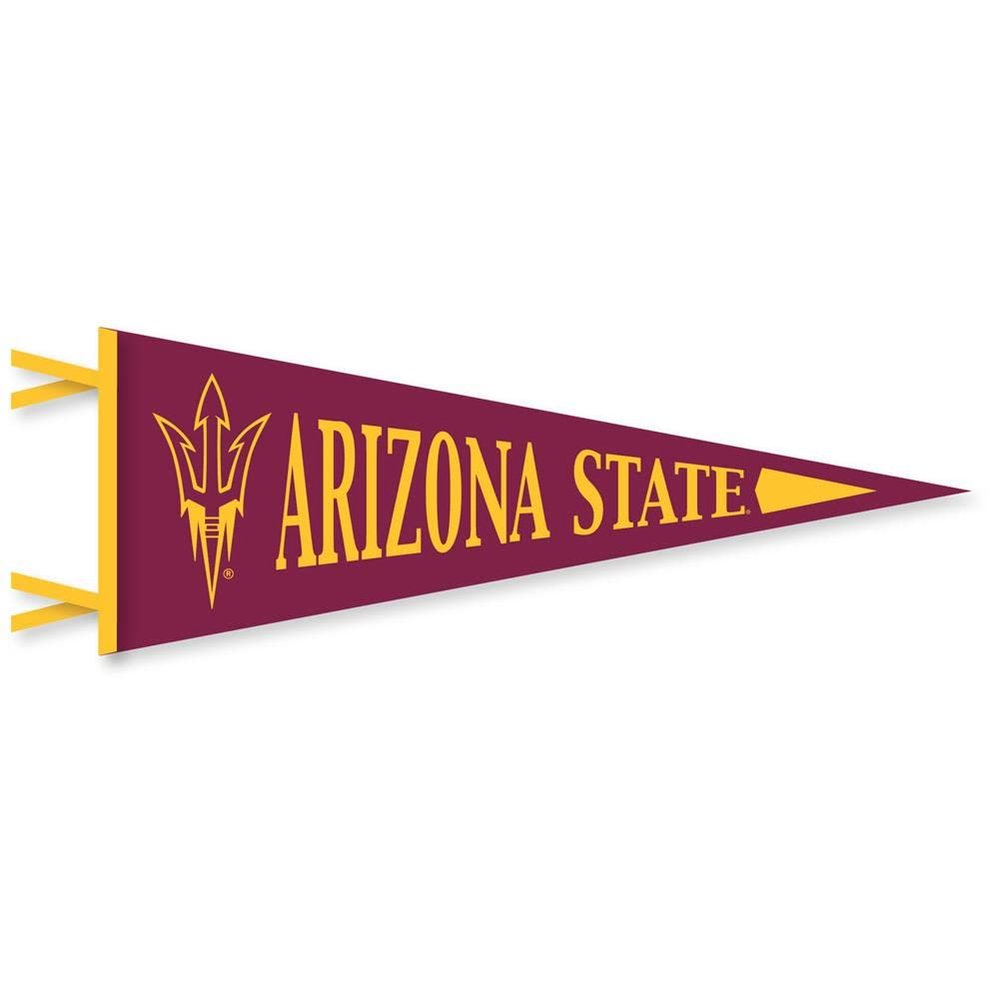 Arizona State Sun Devils Wool Felt Pennant - 9" x 24"