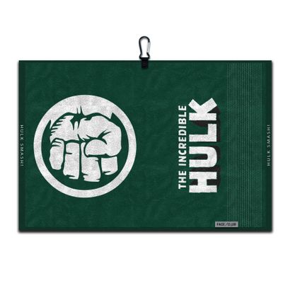 Face/Club Jacquard Towel Marvel Hulk