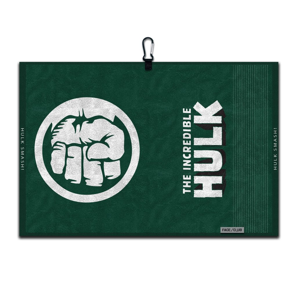 Face/Club Jacquard Towel Marvel Hulk