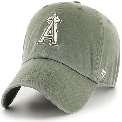 '47 New York Yankees Adjustable Cap Clean Up MLB, Los Angeles Angels Moss, One Size