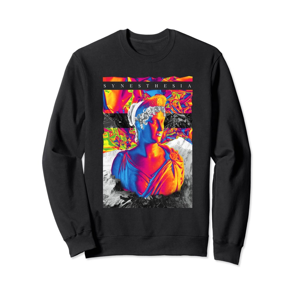 Bust Sculpture Greek Roman Gods Statue Sweatshirt