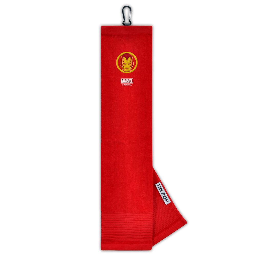 Face/Club Tri-Fold Embroidered Towel Marvel Iron Man