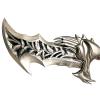 LALAPORT 17 Inch God-War Blade of Chaos Swords Foam Axe with Chain Cosplay Prop LARP 1:1 Replica Costume Halloween view 2