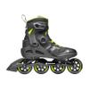 Rollerblade Macroblade 84 BOA, Adult Fitness Inline Skate, Black & Lime, Performance Inline Skates view 2