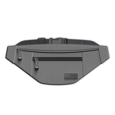 AC Infinity Smell Proof Belt Bag, Odor Locking Stash Pouch with 900D Nylon Fabric and Carbon Filter Lining, Travel Pouch, Smell Proof Odorless Stash Bag, Gray