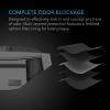 AC Infinity Smell Proof Belt Bag, Odor Locking Stash Pouch with 900D Nylon Fabric and Carbon Filter Lining, Travel Pouch, Smell Proof Odorless Stash Bag, Gray view 3