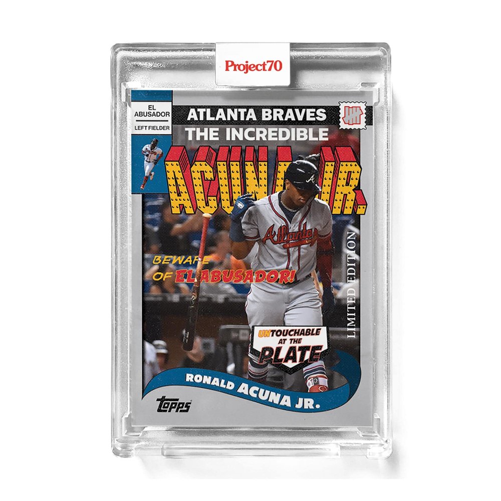 MLB Topps Project70 Card 286 | 2002 Ronald Acuna Jr. by Undefeated