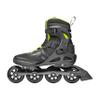 Rollerblade Macroblade 84 BOA, Adult Fitness Inline Skate, Black & Lime, Performance Inline Skates view 3