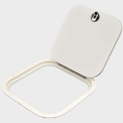 Rinker Boat Galley Door | 242 Off White 18 x 18 Inch Aluminum/Wood