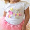 Luke and Lulu 3rd Birthday Girl Outfit - Three Rex Girl Outfit - Third Birthday Shirt Tutu Three Rex Decorations view 4