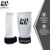 LYFT-RX Carbon Fiber Hand Grips for Weightlifting, Cross Training, Pullup, Muscle Ups - No Hole Fingerless Grip, Gymnastics Fit, Men/Women Lift Gloves, Protects Palms & Enhances Grip view 4