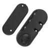 Baggage Secure Lock, Frosted Appearance 3 Digits Zinc Alloy Lock Catch Luggage Lock Suitcase Security Lock for Travel view 1