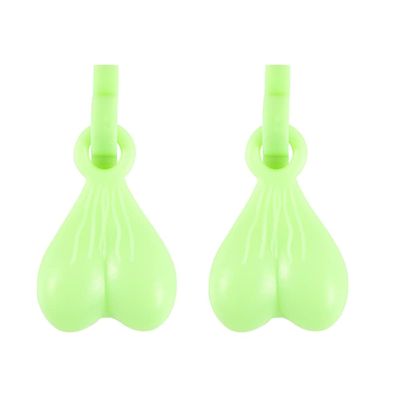 1 Pair Glow in the Dark Croc Balls, Shoe Croc Accessories,Clips Croc Balls,Croc Nuts For Shoes,Shoe Decoration Charms Balls for your Crocs, Plastic, No Gemstone