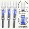 ZSHJGJR 12Pcs LED Lighted Nocks, for .300" / 7.62mm Inside Diameter Arrows, LED Automatically Turns On When Fired (Blue, .300) view 4