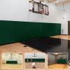 PROGOAL 1 Pack Wall Protection Pad,Sport Wall Padding Gym Basketball-Court Garage Protectors with 2 Thick Foam,Durable High-Cushioning Padding for Wall-Mounted Basketball Hoops(60" L x 20" W,Green) view 1