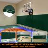 PROGOAL 1 Pack Wall Protection Pad,Sport Wall Padding Gym Basketball-Court Garage Protectors with 2 Thick Foam,Durable High-Cushioning Padding for Wall-Mounted Basketball Hoops(60" L x 20" W,Green) view 4