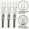 ZSHJGJR 12Pcs LED Lighted Nocks, for .300" / 7.62mm Inside Diameter Arrows, LED Automatically Turns On When Fired (Color, .300) view 4
