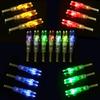 ZSHJGJR 12Pcs LED Lighted Nocks, for .300" / 7.62mm Inside Diameter Arrows, LED Automatically Turns On When Fired (Yellow, .244) view 2