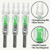 ZSHJGJR 12Pcs LED Lighted Nocks, for .300" / 7.62mm Inside Diameter Arrows, LED Automatically Turns On When Fired (Green, .300) view 4