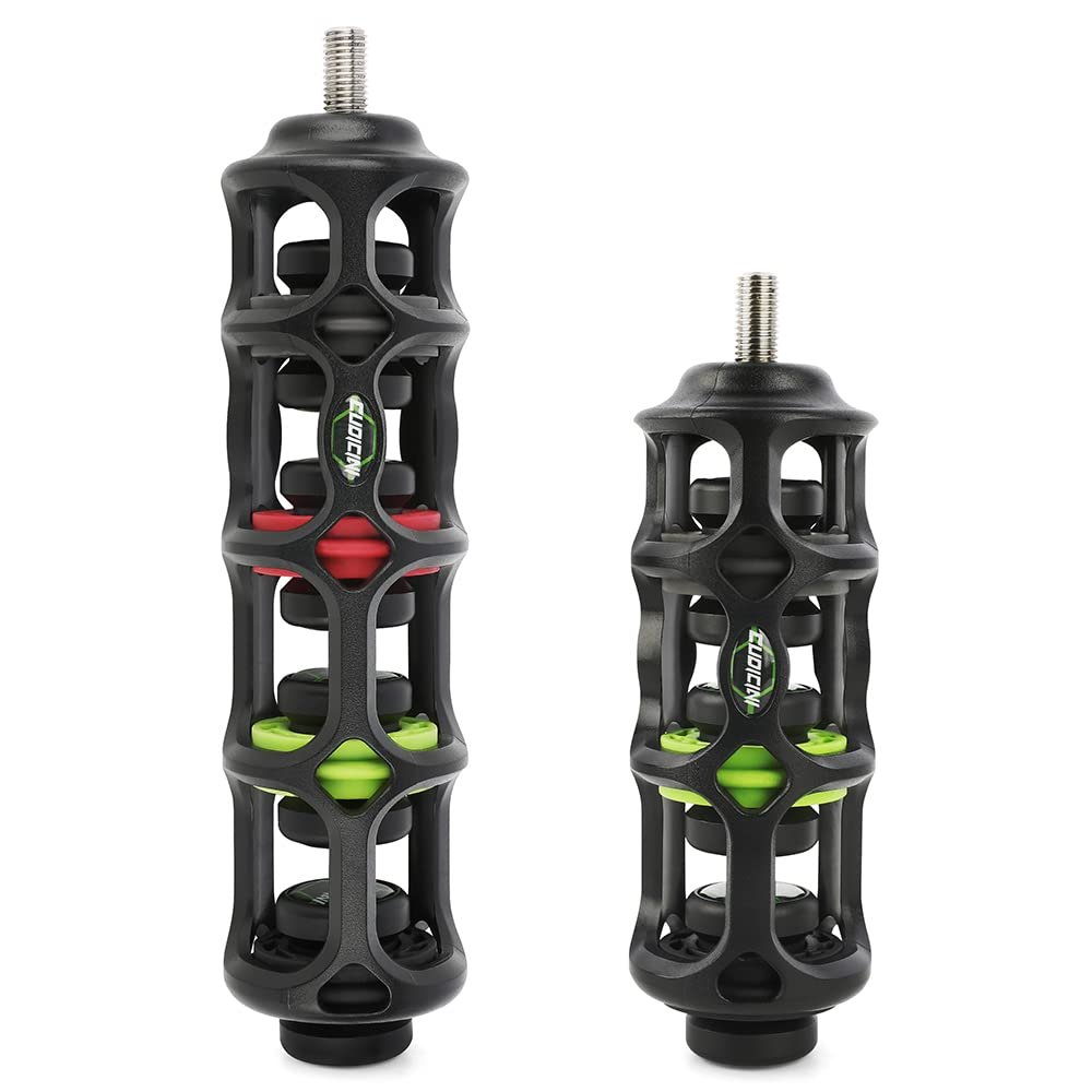 ZSHJGJR Archery Bow Stabilizer 4/5 Inch Shock Absorber Damping Silencer Vibration Reduction for Compound Recurve Bow (4 inch)