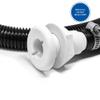 Bilge Pump Installation Kit Bilge Pump Hose 3/4-Inch Dia Plumbing Kit | 6 FT Kink-free Flexible PVC Hose | Includes 2 Clamps and Thru-Hull Fitting view 3