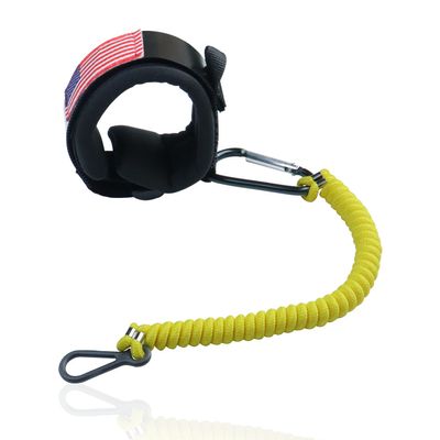 8M0092850 Boat Kill Switch Lanyard, Wrist Strap for Boat Mercruiser Outboard Marine Replace 15920T54 15920A54, 54 Inch/137CM Long Boat Engine Emergency Stop Switch Safety Lanyard Cord - Yellow