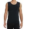 Adult Muscle Shirt False Muscle Chest Vest Enhancer Shaper Undershirt Summer Tees for Men,Black,M view 1