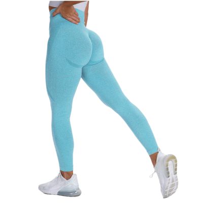 Yoga Pants Tall Length For Women Leggings for Women Butt Lift High Waisted Tummy Control No See-Through Yoga Pants Workout Running Gym Scrunch Compression Booty Tights Blue