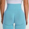 Yoga Pants Tall Length For Women Leggings for Women Butt Lift High Waisted Tummy Control No See-Through Yoga Pants Workout Running Gym Scrunch Compression Booty Tights Blue view 4