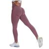 Yoga Pants Women High Waist Tummy Control Scrunch Butt Lifting Workout Leggings for Women Seamless High Waisted Tummy Control Yoga Pants Gym Compression Tights Pink view 1
