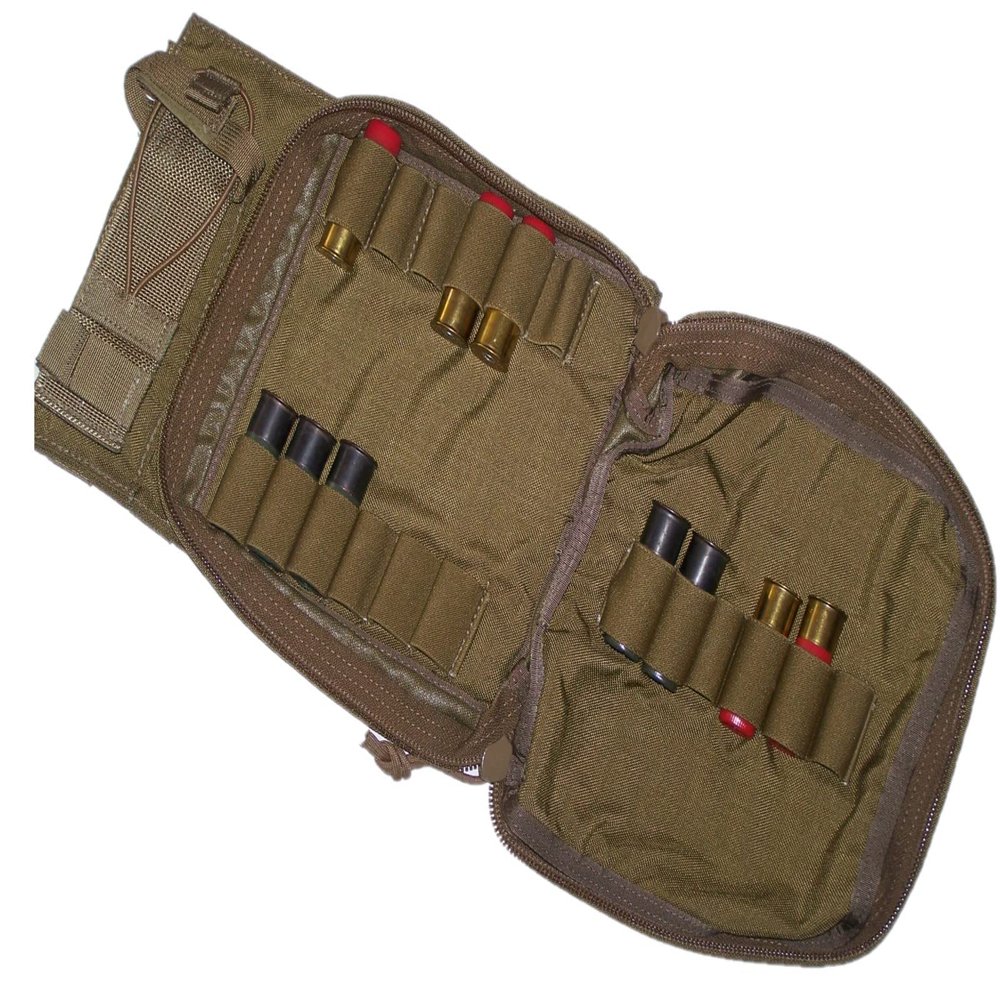 Tactical Military Breacher MK54 Breacher Shotgun Pouch MOLLE Coyote P38