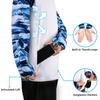 Palmyth Fishing Shirt for Men Long Sleeve Sun Protection UV UPF 50+ T-Shirts with Pocket (Wahoo and Rudder, X-Large) view 4
